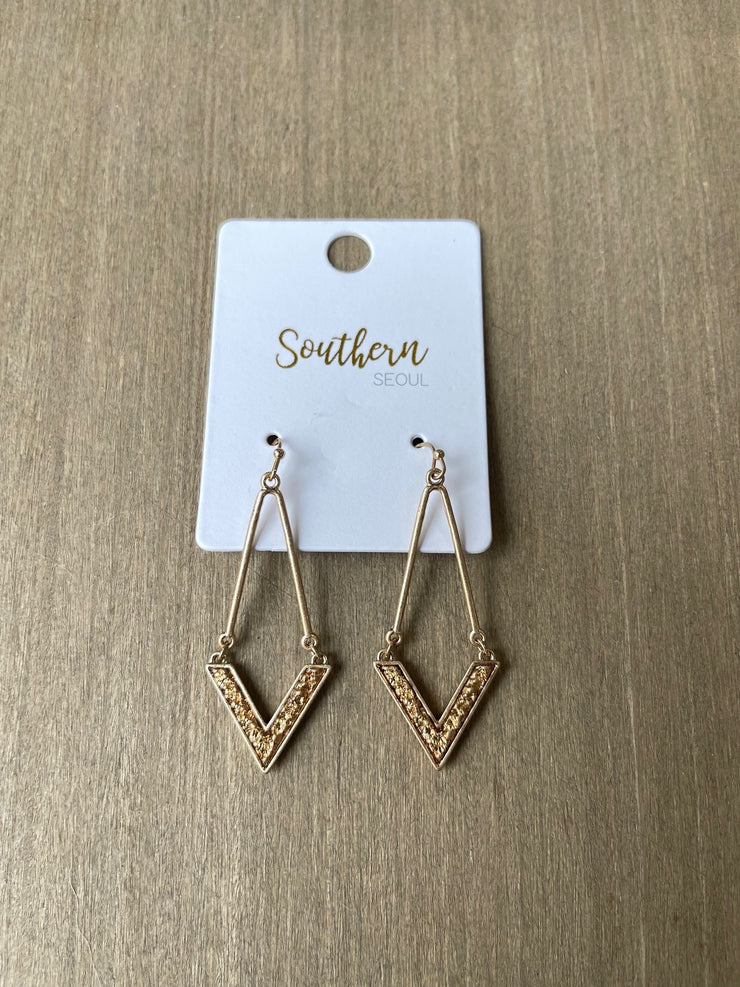 Ottiline Chevron Earrings