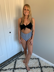 Taylor Stripe One Piece