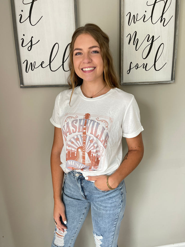 Natty Nashville Graphic Tee