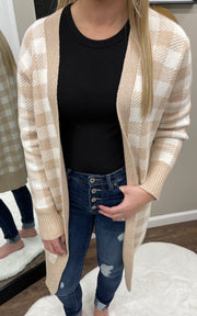 Alessandra Khaki Cardigan