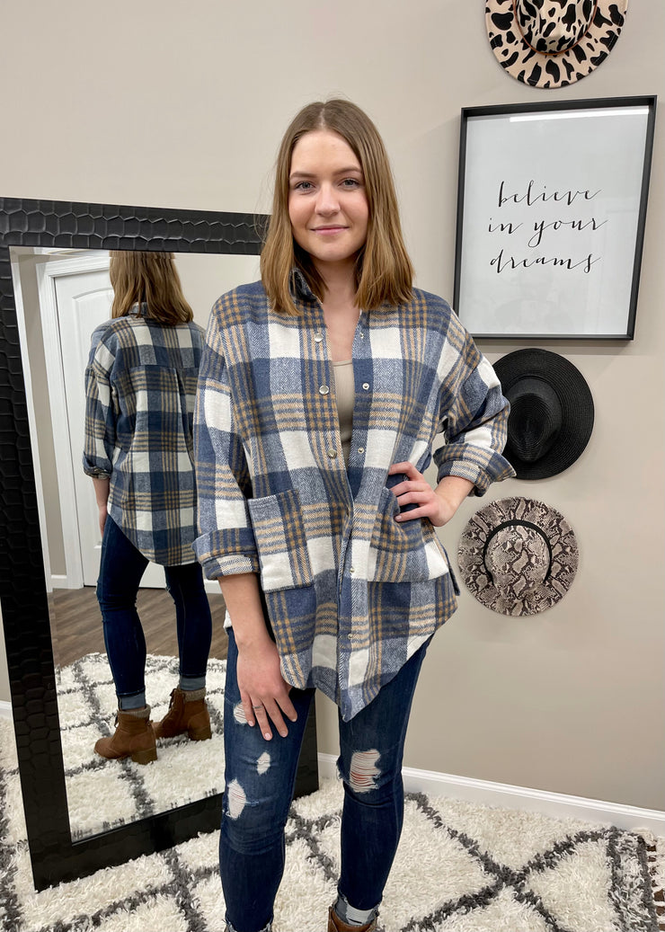 Kinsley Plaid Jacket