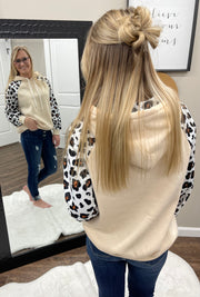 Colette Leopard Hoodie