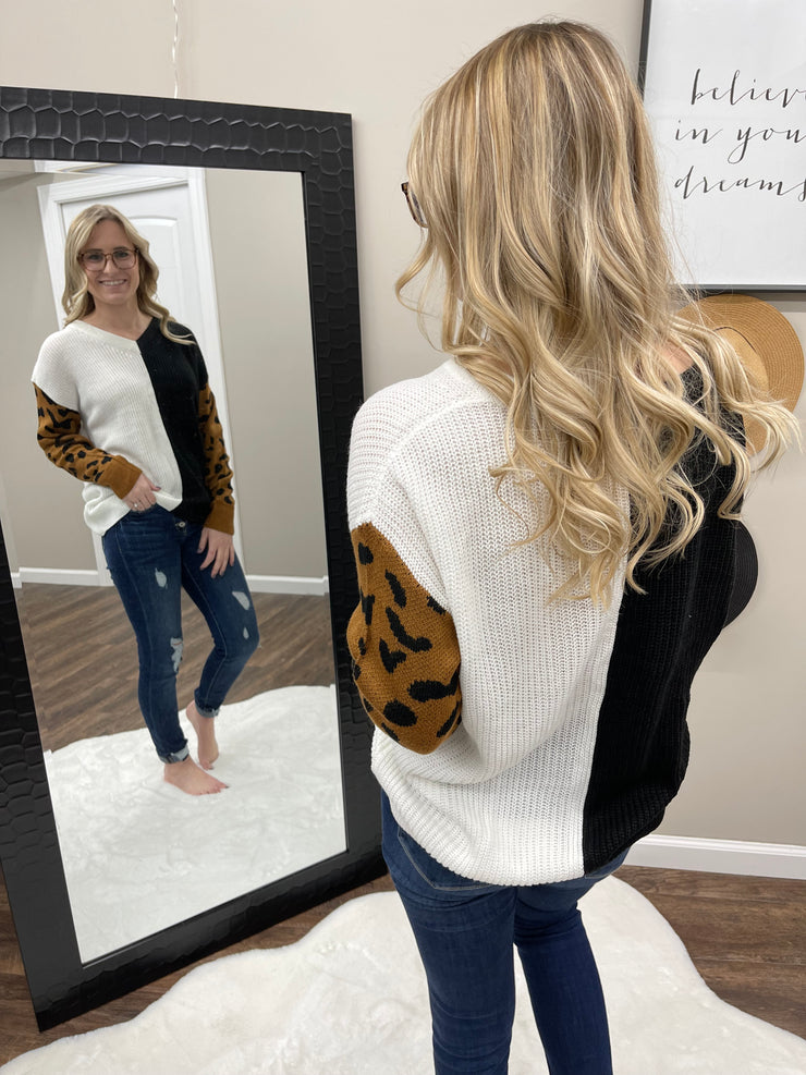 Liv Leopard Sweater