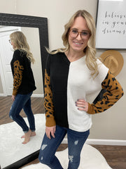 Liv Leopard Sweater