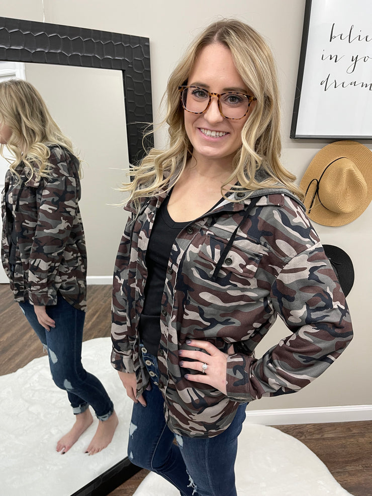 Paulina Camo Jacket