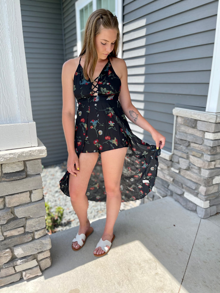 Bella Floral Romper