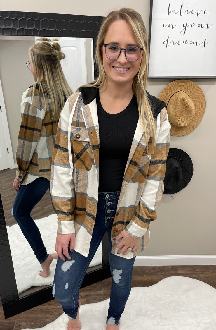 Dells Hooded Flannel